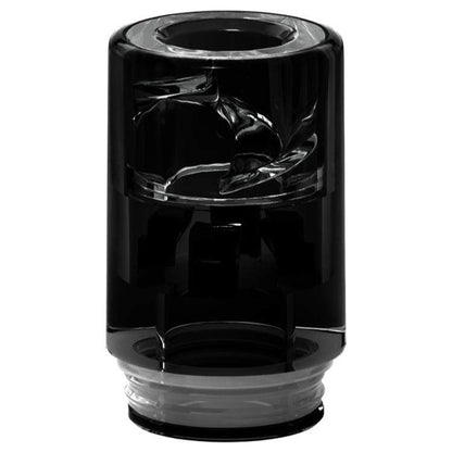 Black / Single Unit ACTIVE Plastic Barrel Vortex Mouthpiece (Fits EZ Click Cartridge)
