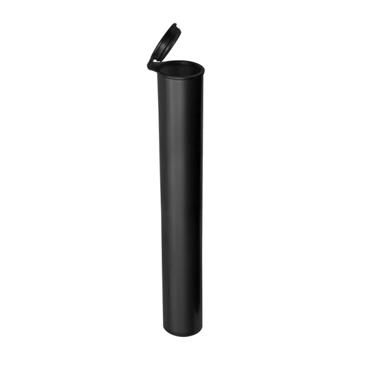 Black / Single Unit (Less Than Box) Bag King Squeeze Top Child-Resistant Pre-Roll Tube | 116 mm