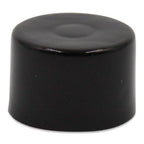 Black / Single Unit (Less Than Box Qty) eBottles Child-Resistant Smooth Sided Cap | 16 lug