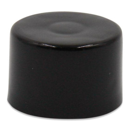 Black / Single Unit (Less Than Box Qty) eBottles Child-Resistant Smooth Sided Cap | 16 lug