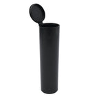 Black / Single Unit (Less Than Box Qty) Extra Wide Squeeze Top Child-Resistant Pre-Roll Tube | 114 mm