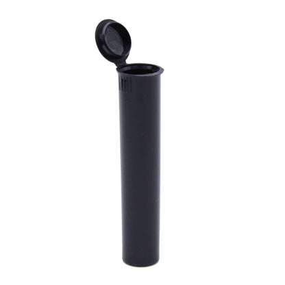 Black / Single Unit (Less Than Box Qty) Grand Puff® Squeeze Pop Top Plastic Tube | 73mm