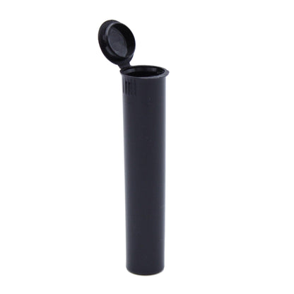 Black / Single Unit (Less Than Box Qty) Grand Puff Squeeze Pop Top Plastic Tube | 73mm