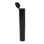 Black / Single Unit (Less Than Box Qty) Grand Puff® Squeeze Pop Top Plastic Tube | 85 mm