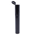 Black / Single Unit (Less Than Box Qty) Premium Squeeze Top Child Resistant Pre-Roll Tube | 116 mm
