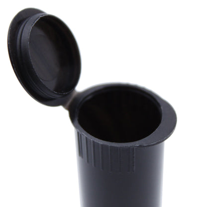 Black / Single Unit (Less Than Box Qty) Squeeze Top Child-Resistant Pre-Roll Tube | 78 mm