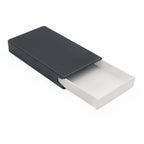 Black / White / Single Unit (Less Than Box Qty) Child-Resistant Pre-Roll / Edible Push and Pull Box | 98 mm