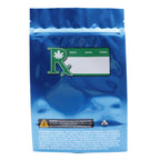 Blue / Clear / Single Unit (Less Than Pack Qty) Smell Proof Mylar Bag (1 oz)
