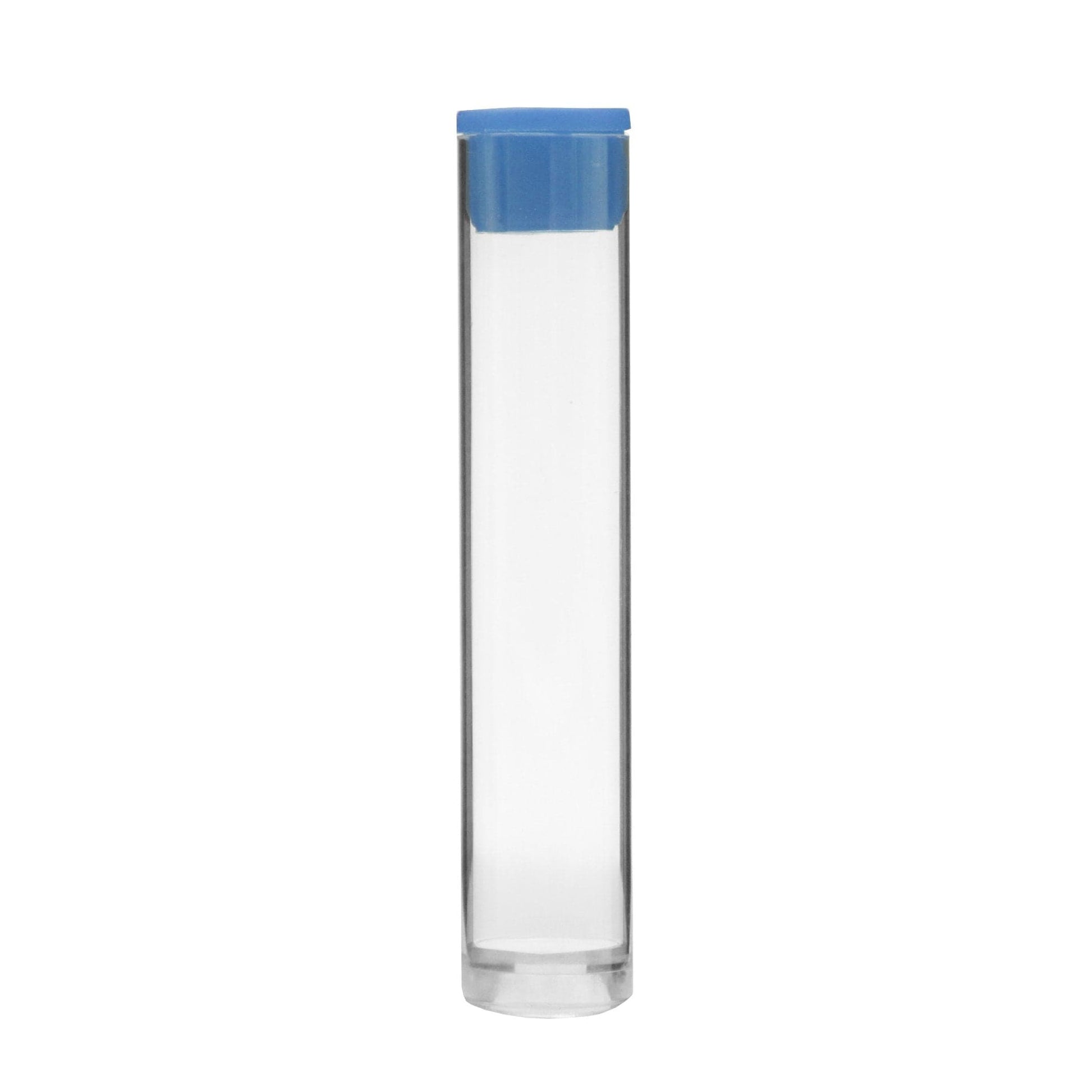 Blue Plastic Tubes for Cartridges 13mm x 85mm