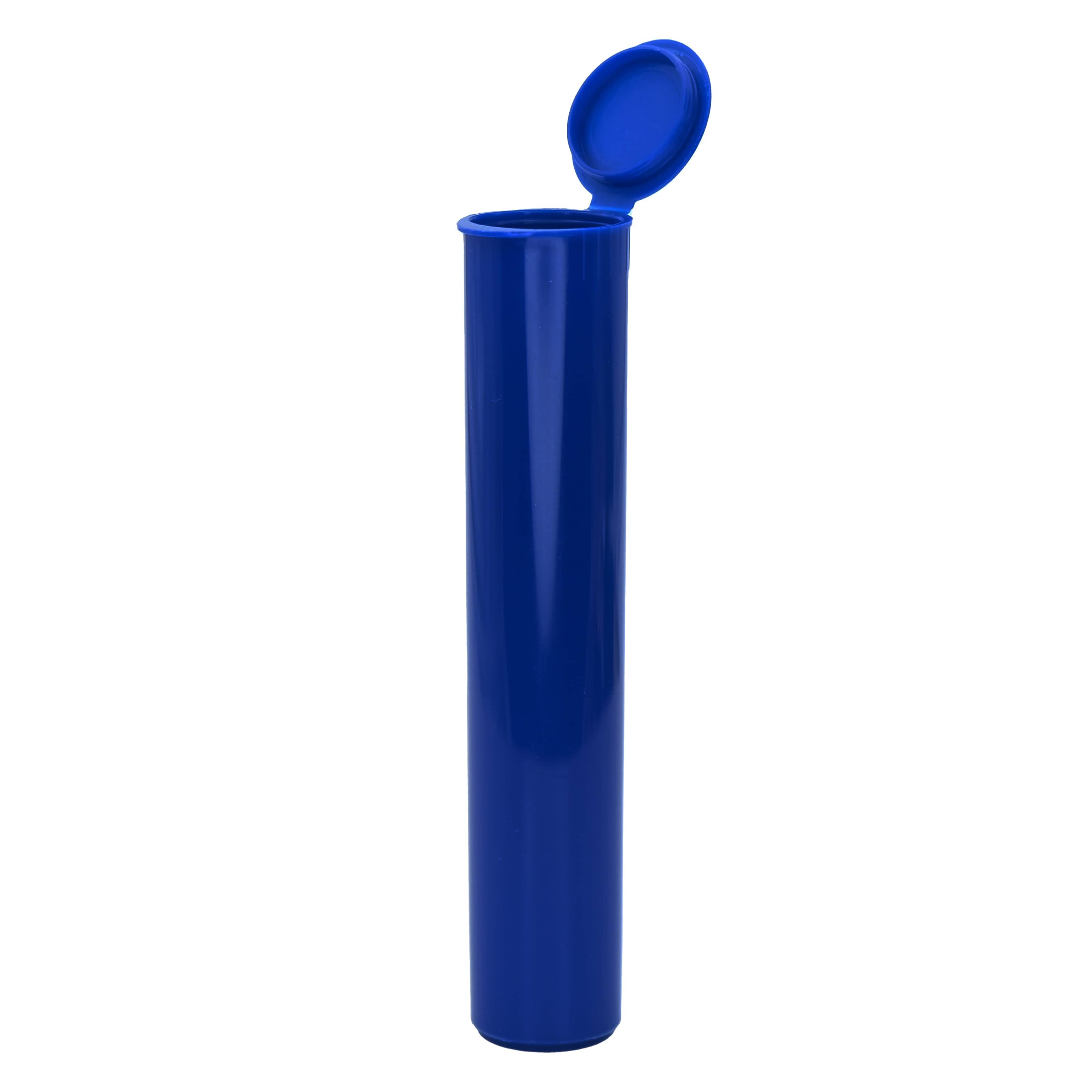 Blue / Single Unit (Less Than Box Qty) Premium Squeeze Top Child Resistant Pre-Roll Tube | 98 mm