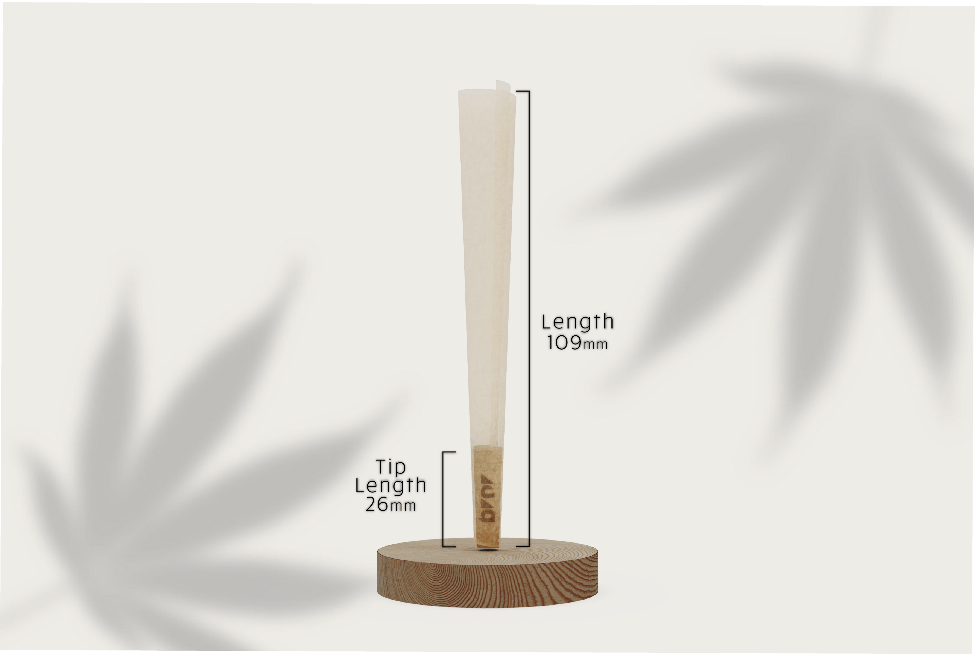 BRNRLab King Size Pre-Roll Cones (109mm / 26mm filter) | 1000 Pack