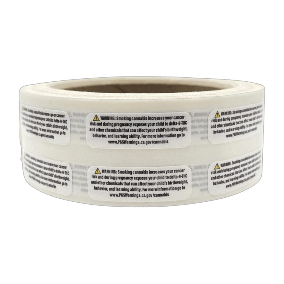 CA Prop 65 Warning Labels | 1.5 x 5 in