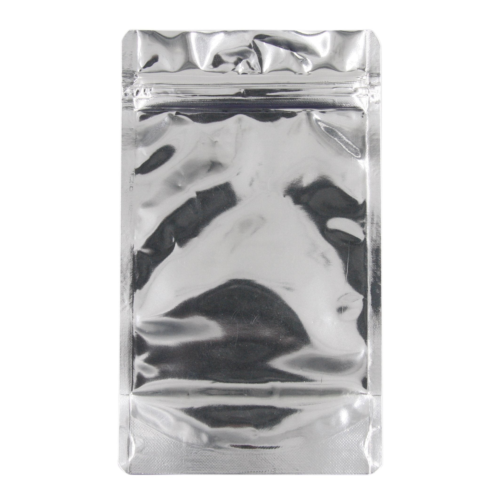 Chrome / Single Unit (Less Than Pack Qty) Bag King Clear Front Mylar Bag (1/4th oz)