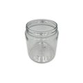 Clear / Default Title eBottles PET Child-Resistant Straight Sided Jar | 8 oz