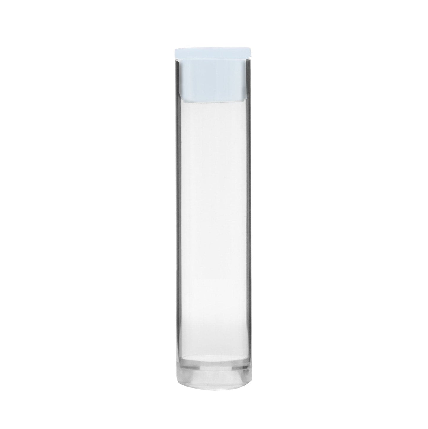 Clear Plastic Tubes for Premium Vape Cartridges 13mm x 75mm