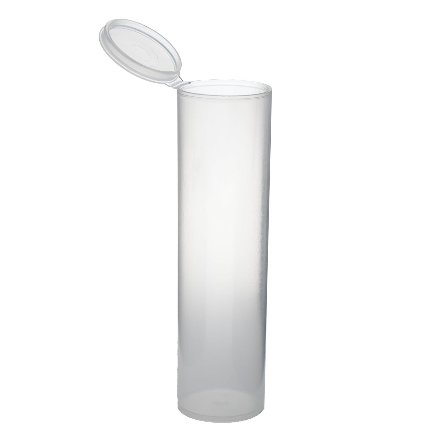 Clear / Single Unit (Less Than Box Qty) Extra Wide Squeeze Top Child-Resistant Pre-Roll Tube | 114 mm