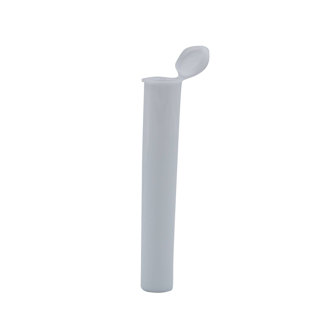 Clear / Single Unit (Less Than Box Qty) Grand Puff® Squeeze Pop Top PET Plastic Tube (109 mm)
