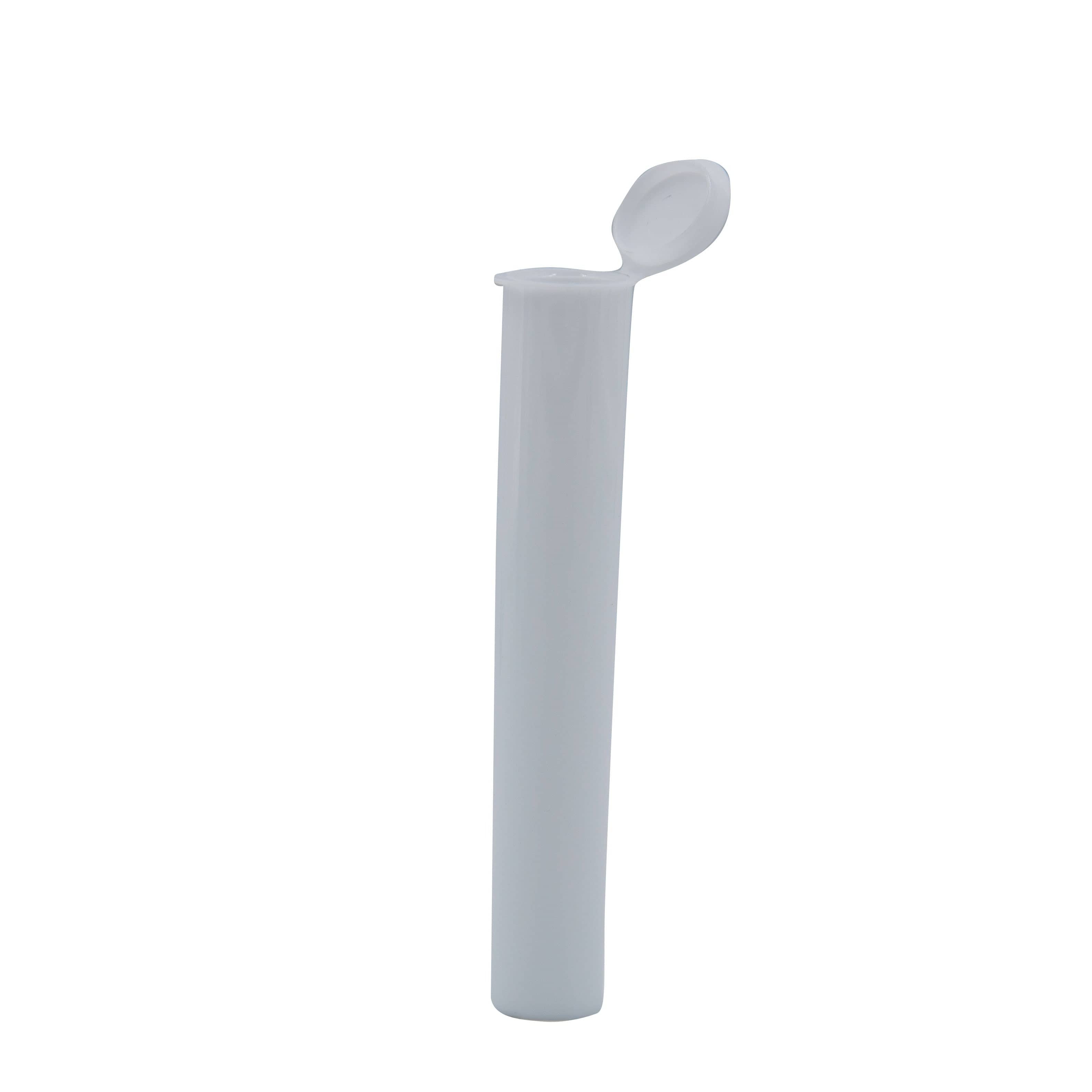 Clear / Single Unit (Less Than Box Qty) Grand Puff® Squeeze Pop Top PET Plastic Tube (109 mm)