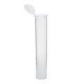 Clear / Single Unit (Less Than Box Qty) Grand Puff® Squeeze Pop Top Plastic Tube | 80 mm