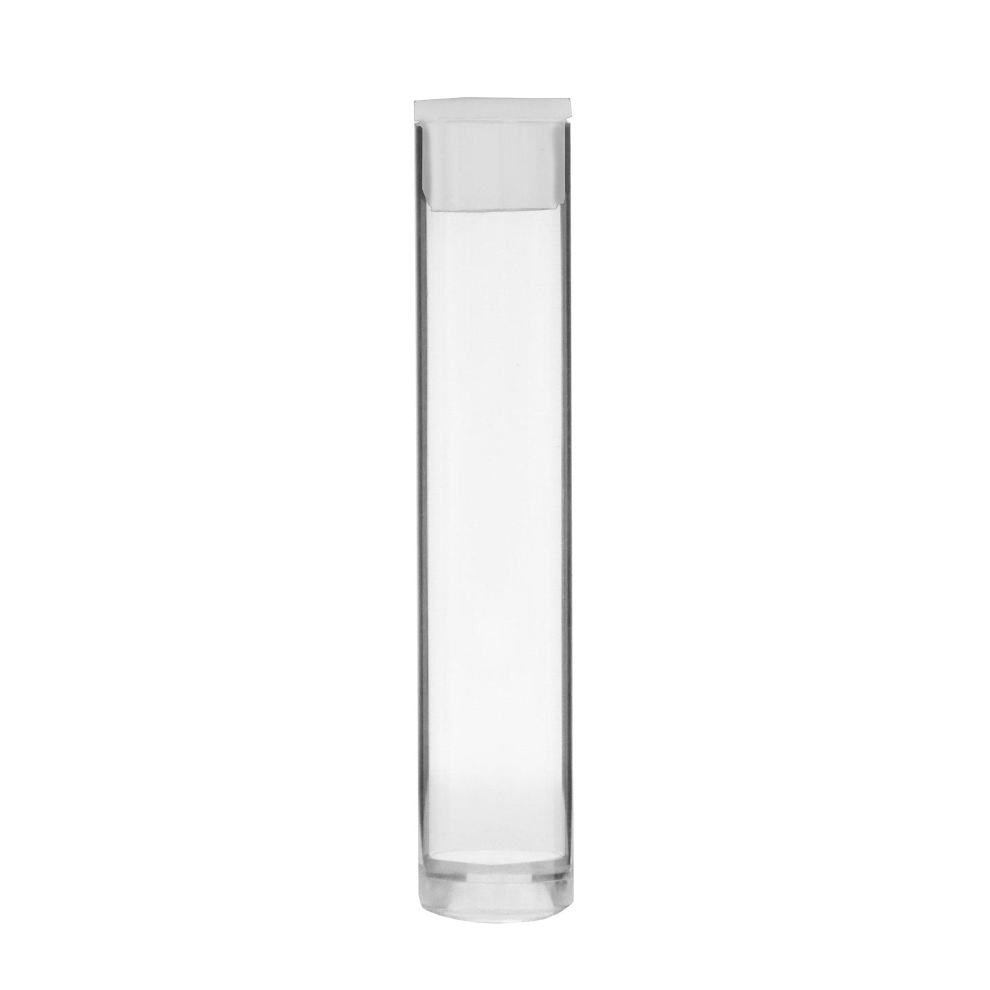 Clear / Single Unit (Less Than Box Qty) Plastic Tubes for Cartridges 13mm x 85mm