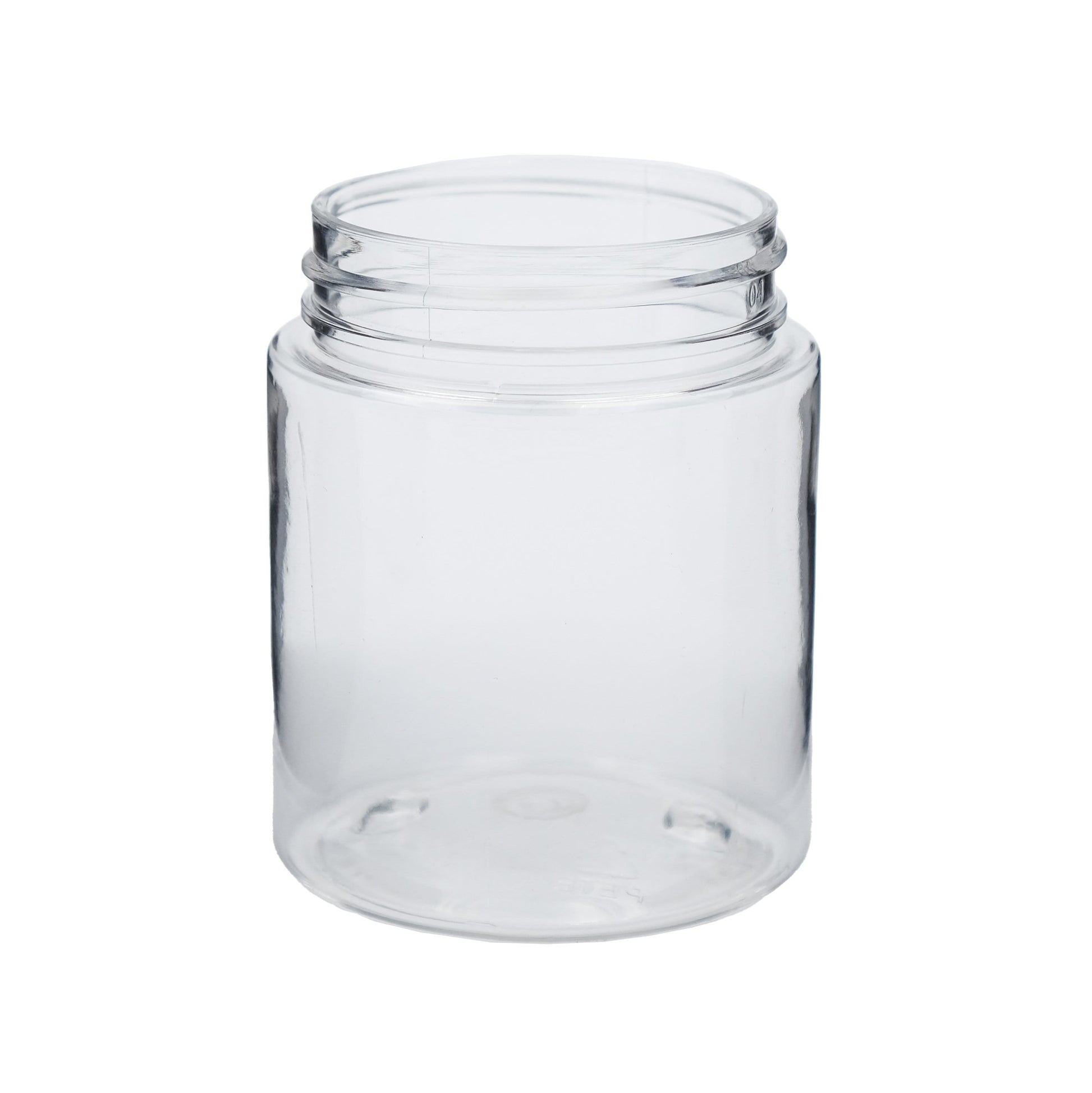 Clear / Single Unit (Less Than Carton) eBottles PET Child-Resistant Straight Sided Jar | 40 dram