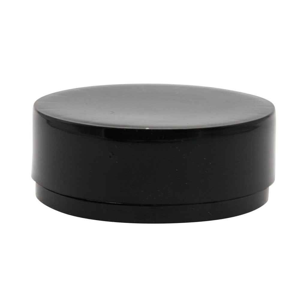 Clear / Smooth Sided Black / Single Unit (Less Than Box Qty) eBottles PET Child-Resistant Tamper Evident Straight Sided Jar and Cap Bundle | 30 dram
