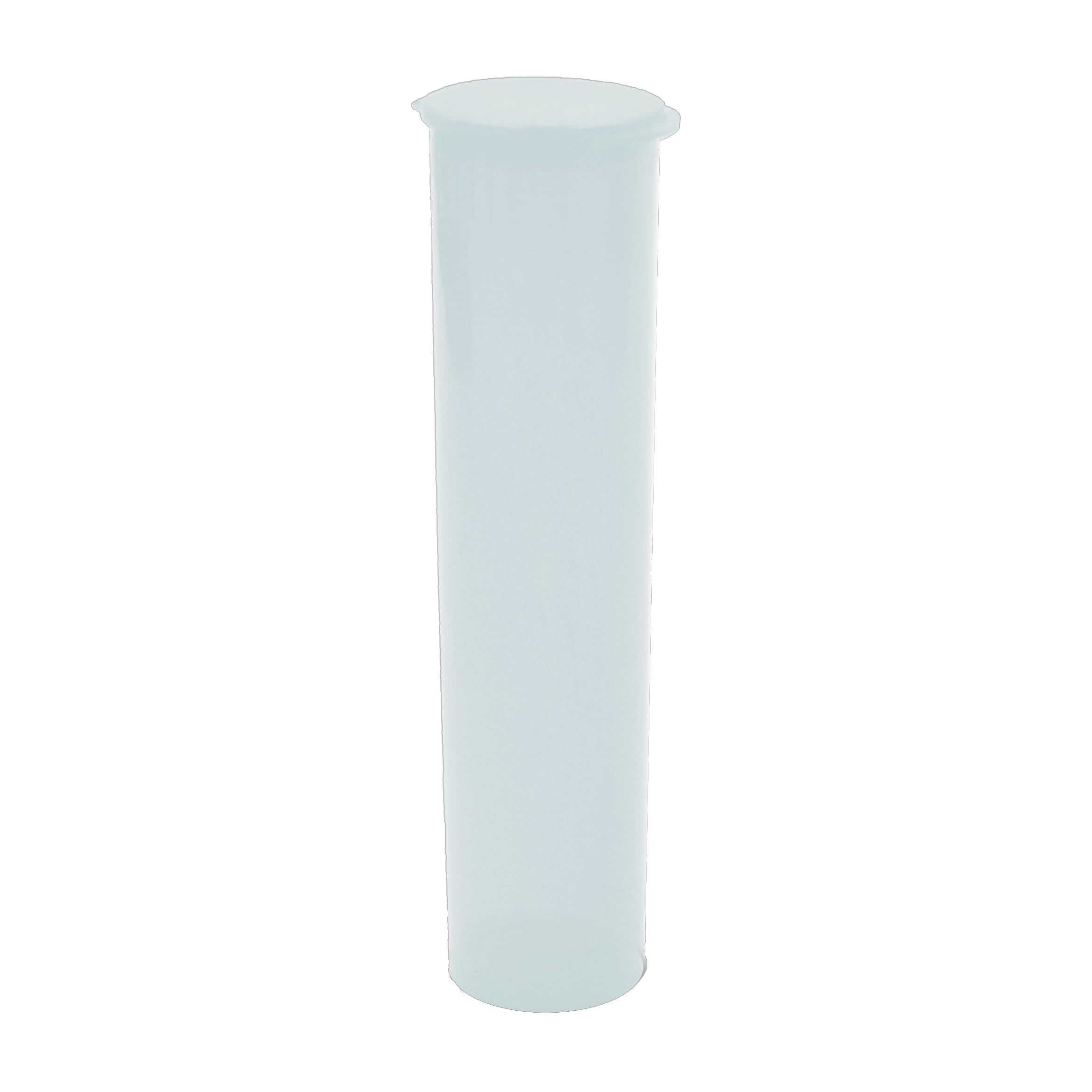 Clear Translucent Squeeze Top Child-Resistant Pre-Roll Tube | 78 mm