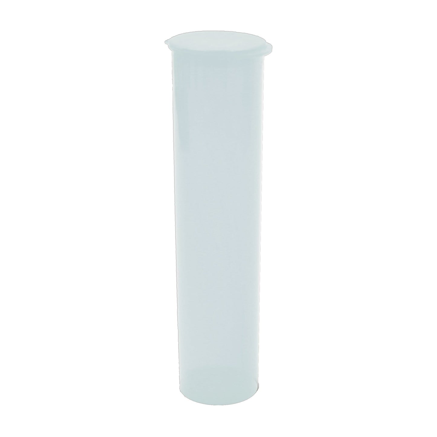 Clear Translucent Squeeze Top Child-Resistant Pre-Roll Tube | 78 mm