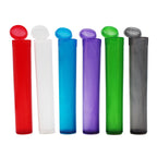 Clear Translucent Squeeze Top Child-Resistant Pre-Roll Tube | 94 mm