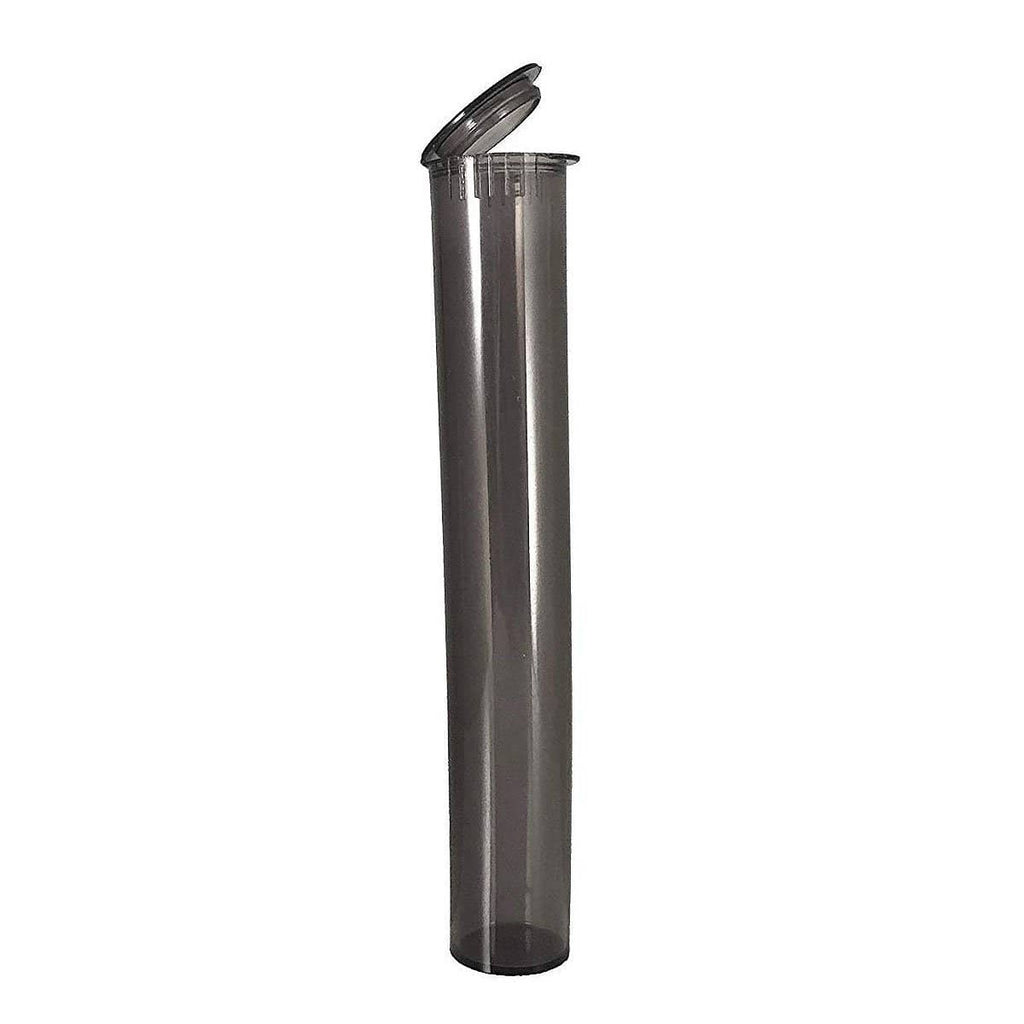 Clear Translucent Squeeze Top Child-Resistant Pre-Roll Tube | 94 mm