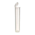 Clear Translucent Squeeze Top Child-Resistant Pre-Roll Tube | 94 mm
