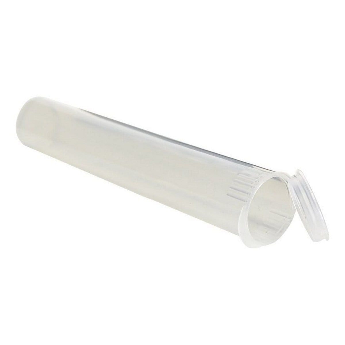 Clear Translucent Squeeze Top Child-Resistant Pre-Roll Tube | 94 mm