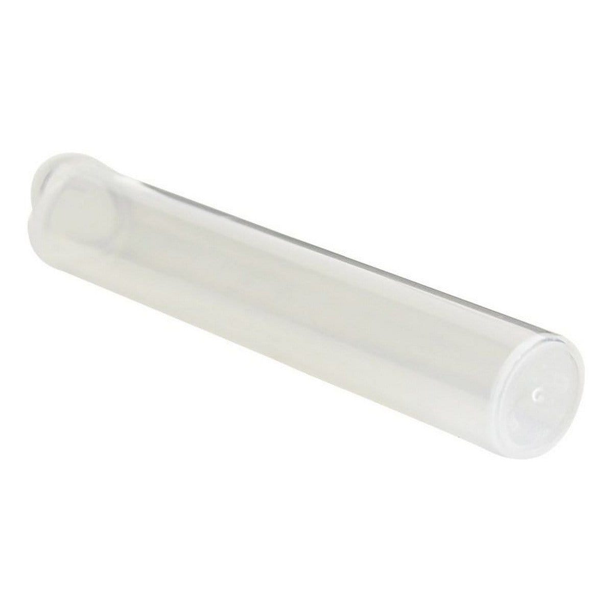 Clear Translucent Squeeze Top Child-Resistant Pre-Roll Tube | 94 mm