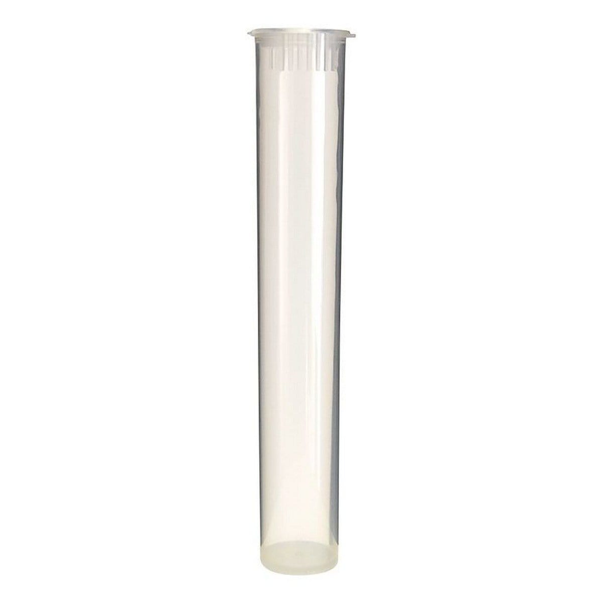 Clear Translucent Squeeze Top Child-Resistant Pre-Roll Tube | 94 mm
