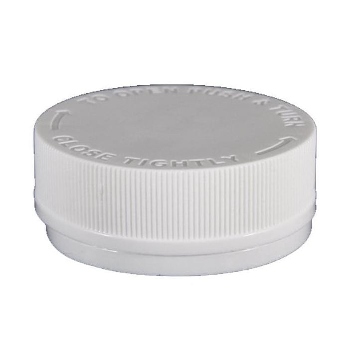 Clear / White / Single Unit (Less Than Box Qty) eBottles PET Child-Resistant Tamper Evident Straight Sided Jar and Cap Bundle | 30 dram