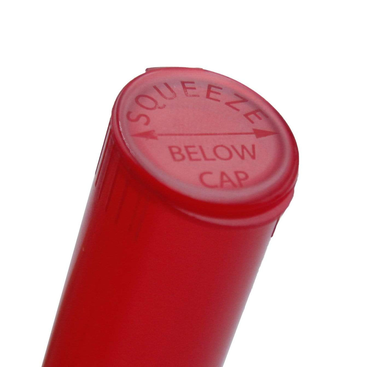 Clearance Translucent Squeeze Top Child-Resistant Pre-Roll Tube | 78 mm