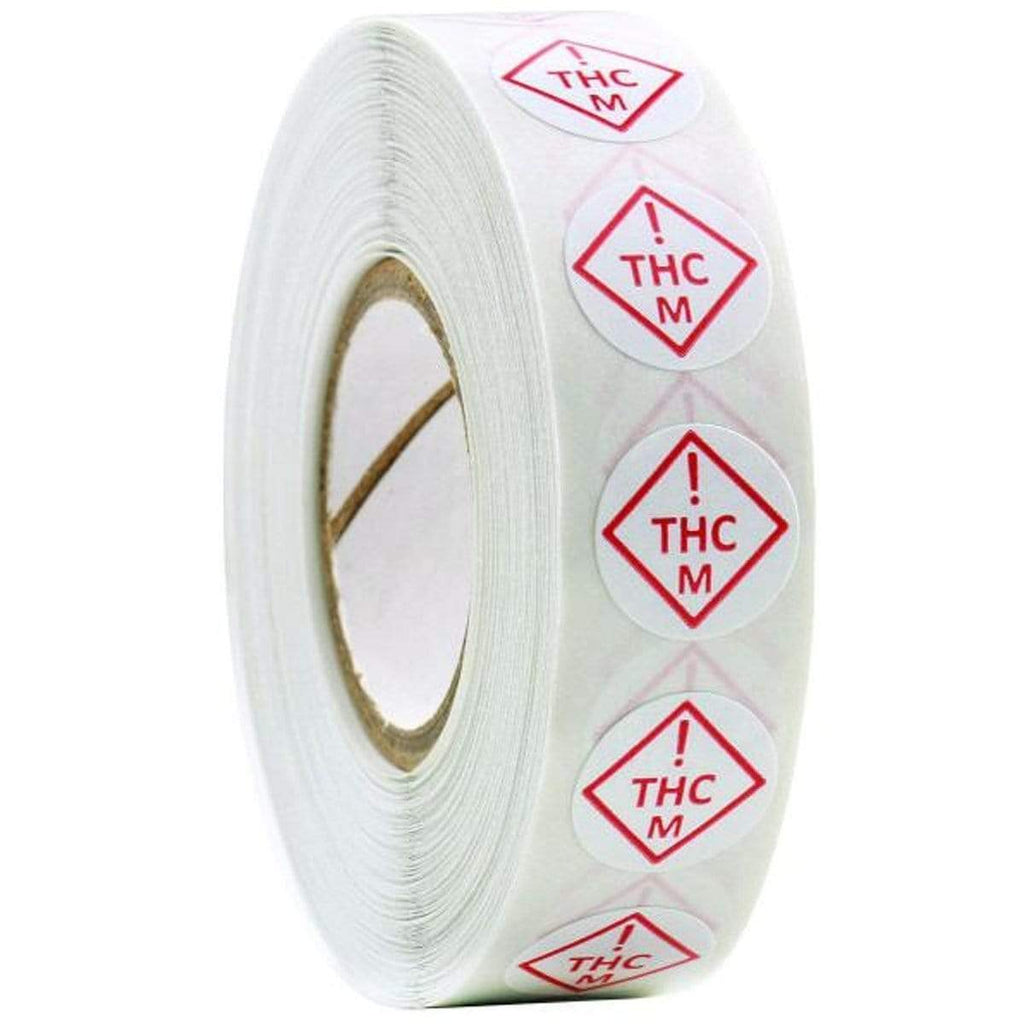 Colorado & Florida Medical THC Universal Symbol Compliance Labels