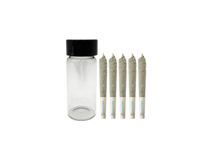 eBottles 2 oz Glass Jar (28mm) - Fits 5 Prerolls