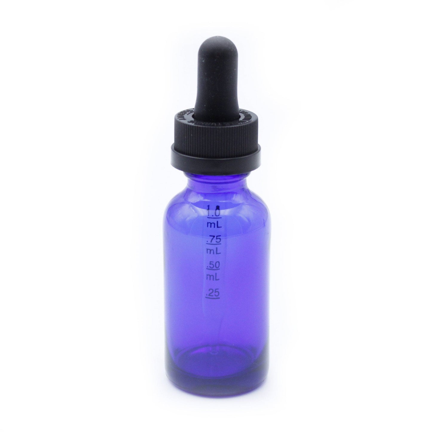 eBottles Amber Child-Resistant Glass Dropper Bottle w/ 1.0ml Graduated Dropper | 1 oz