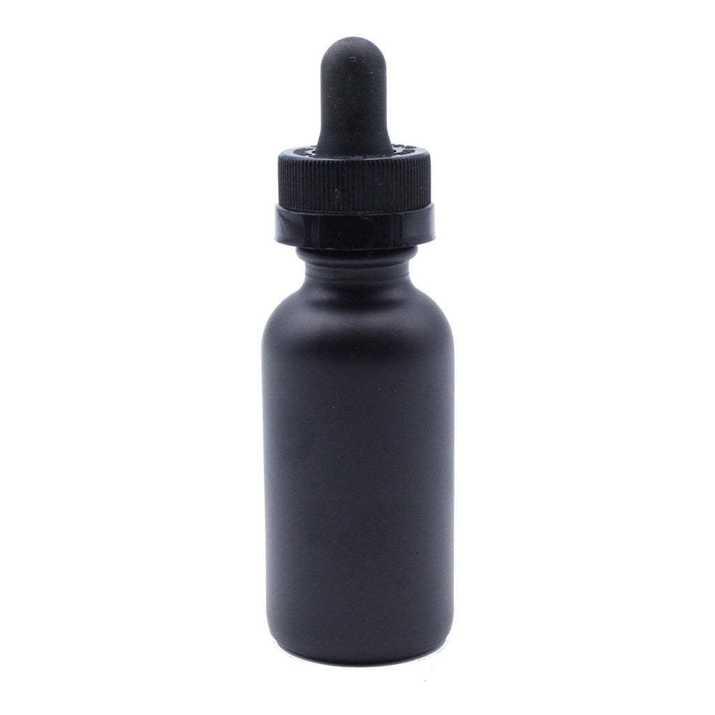 eBottles Amber Child-Resistant Glass Dropper Bottle w/ 1.0ml Graduated Dropper | 1 oz
