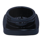 eBottles Black Square Glass Concentrate Jar | 9 ml