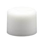 eBottles Child-Resistant PE-Lined Dome Cap (18/400) Matte White