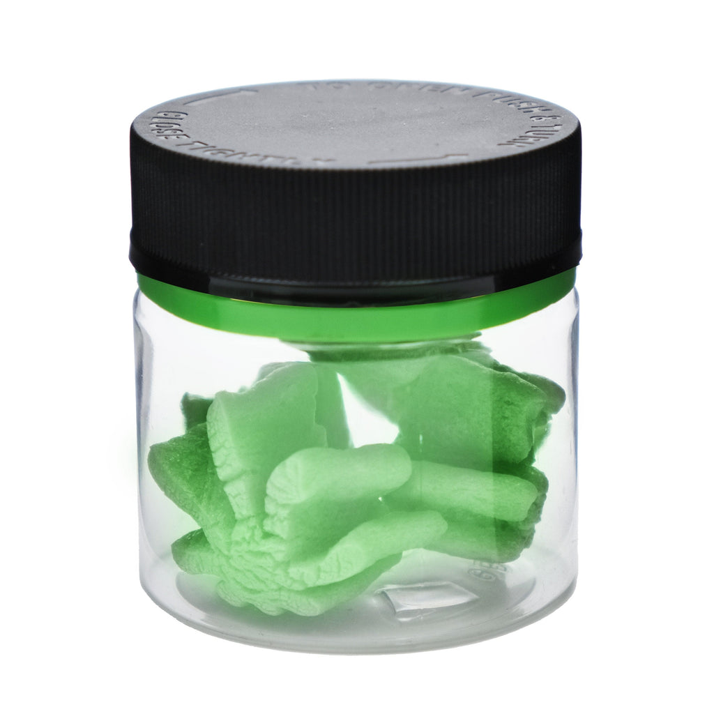 eBottles PET Child-Resistant Tamper Evident Straight Sided Jar and Cap Bundle | 30 dram