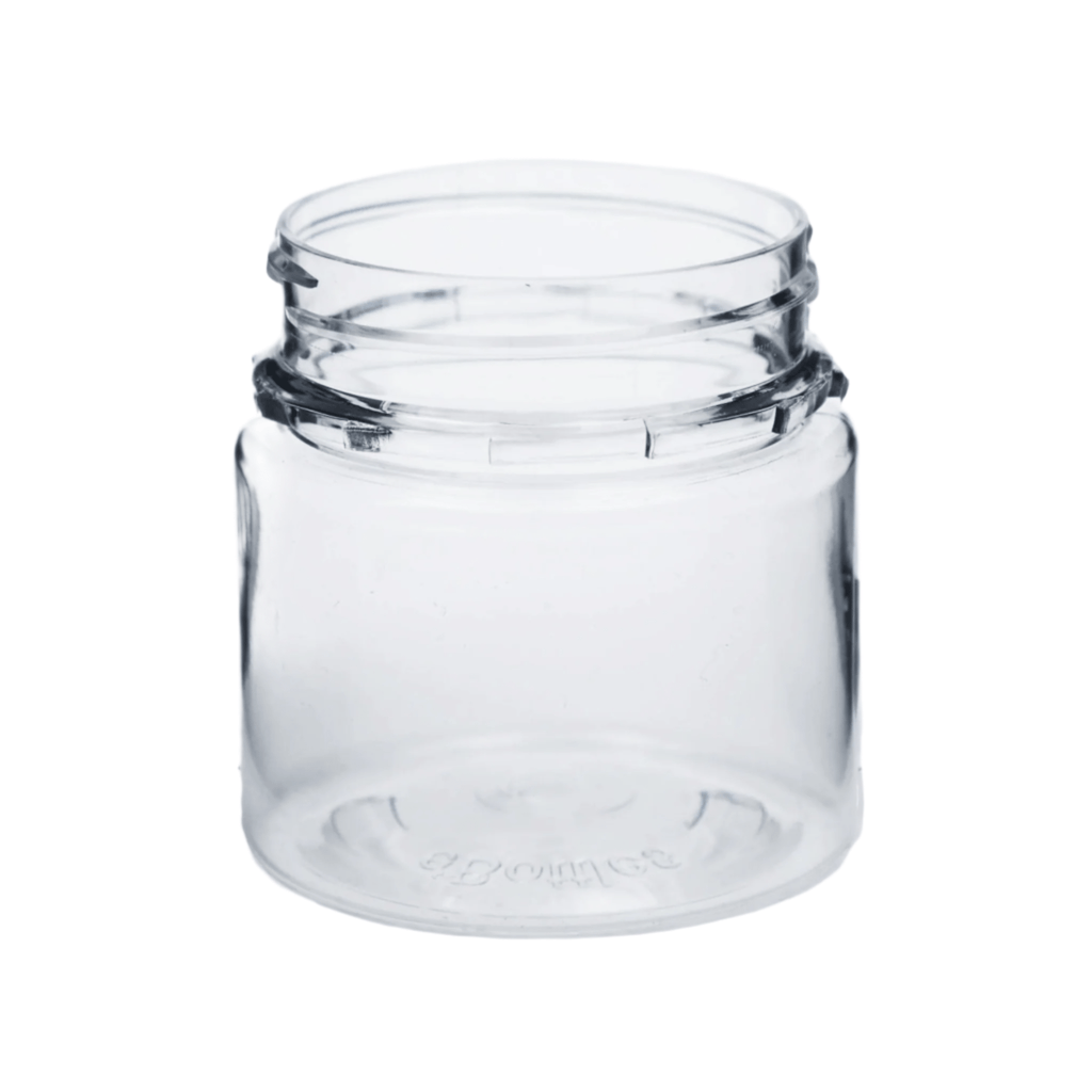 eBottles PET Child-Resistant Tamper Evident Straight Sided Jar and Cap Bundle | 30 dram