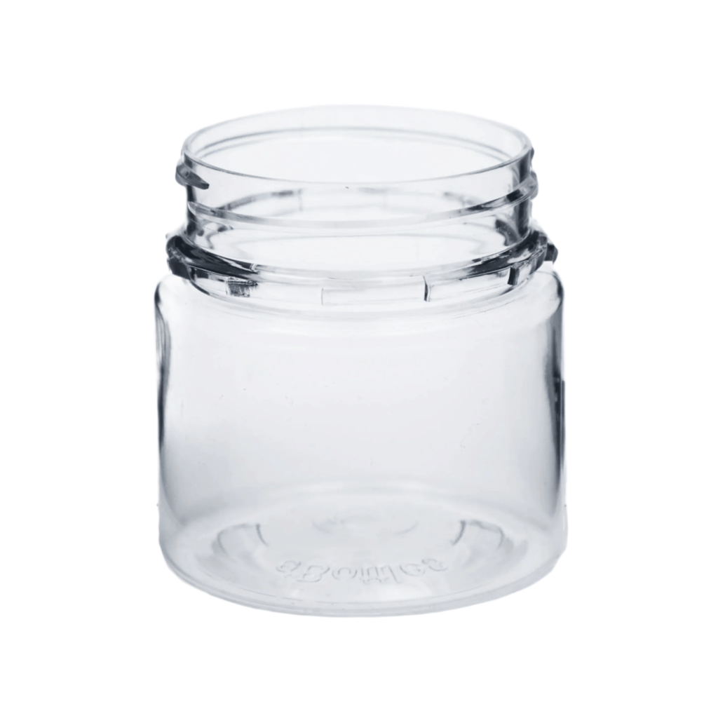 eBottles PET Child-Resistant Tamper Evident Straight Sided Jar and Cap Bundle | 30 dram