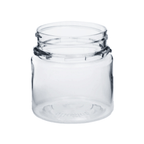 eBottles PET Child-Resistant Tamper Evident Straight Sided Jar and Cap Bundle | 30 dram