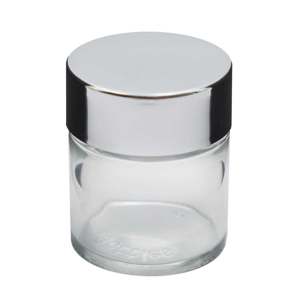 eBottles Silver Child-Resistant Smooth-Sided Foil Lined Cap | 38 mm