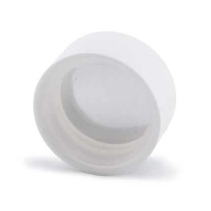 eBottles White Smooth Sided Child-Resistant Foil-Lined Cap | 28 mm