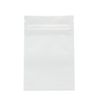 Foil Laminated Zipper Bag White
