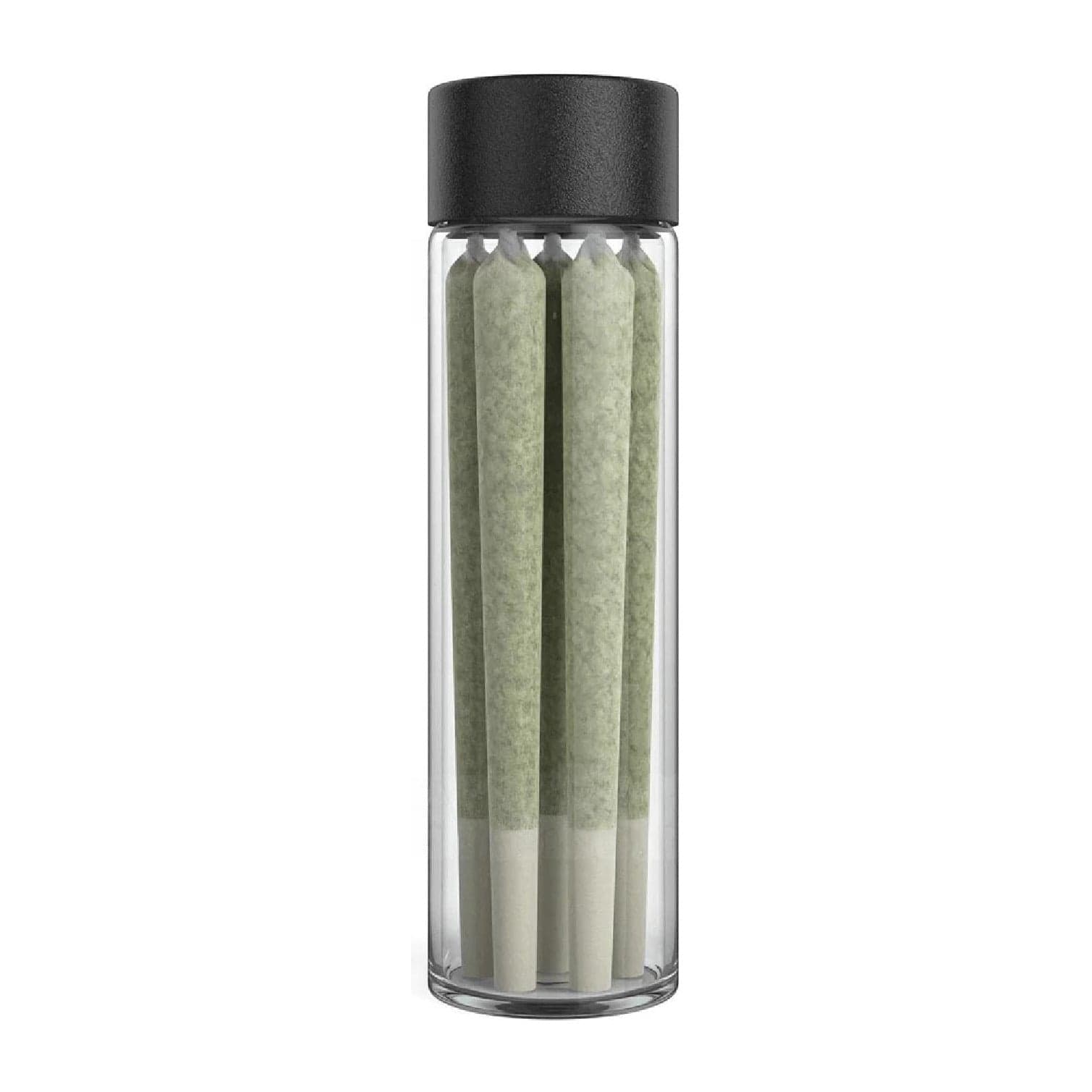 Glass Wide Body Child Resistant Pre-Roll Tube | 120 mm